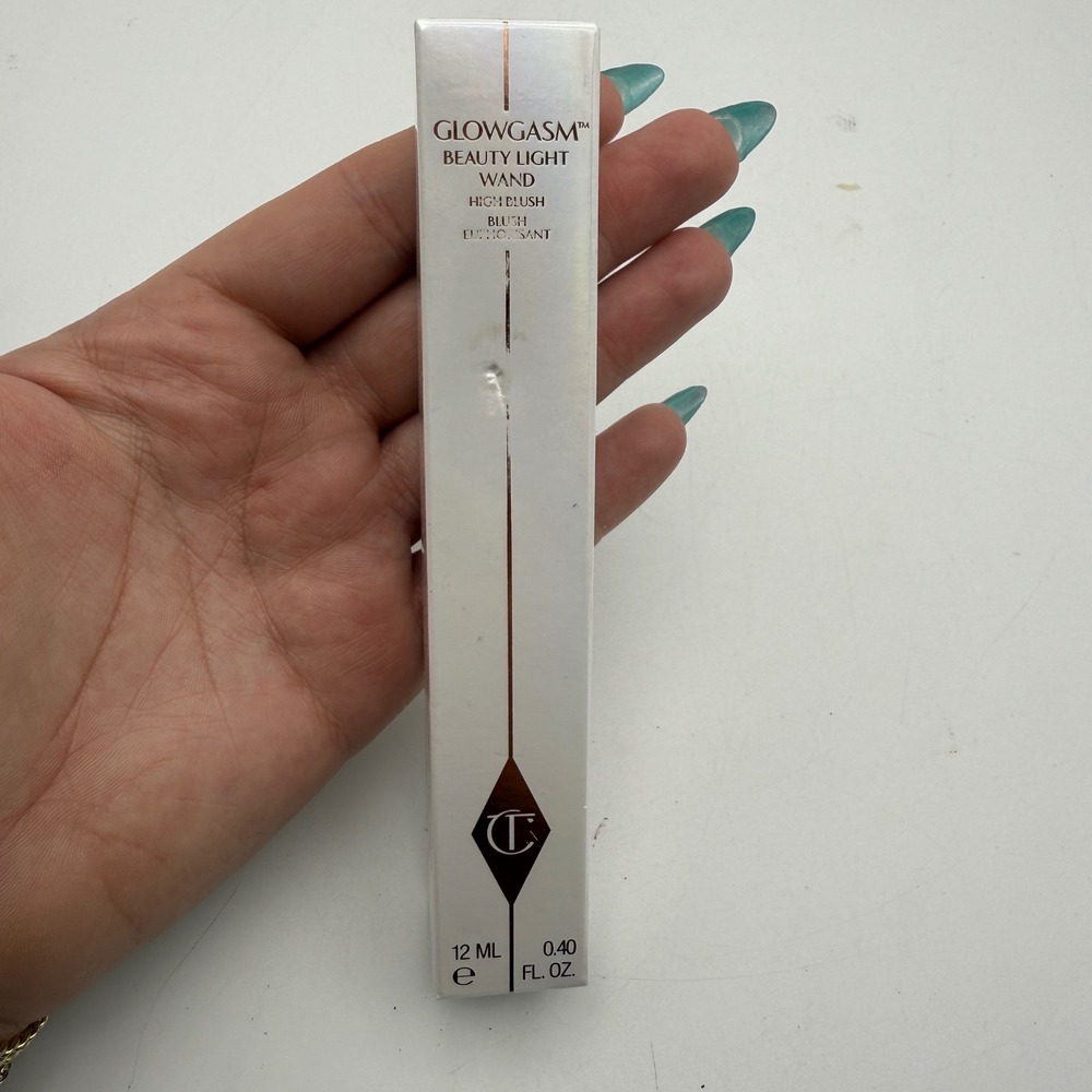 Charlotte Tilbury Glowgasm Beauty Light Wand‎ High Blush Pinkgasm 0.40 fl oz New